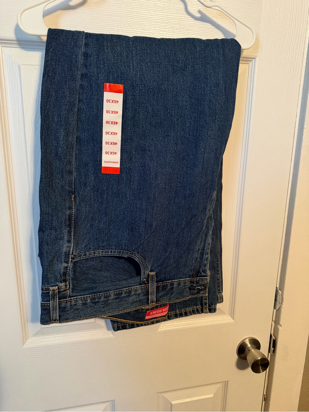 Relaxed Fit Men’s Jeans in Dark Blue